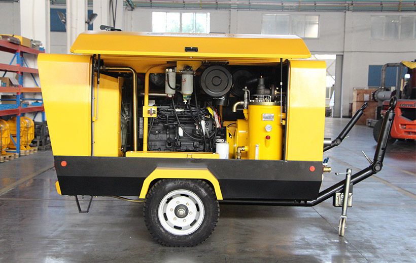 雙級節(jié)能移動螺桿壓縮機內(nèi)